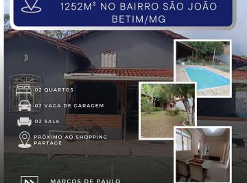 Casa de 1 quarto, Betim · Casa 03 quartos terreno de 1225m², bairro São João, Betim/MG