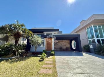 Casa · 196m² · 4 Quartos · 2 Vagas · Casa térrea composta de 4 suítes/quartos, mobiliada em condominio fechado em Xangri-la