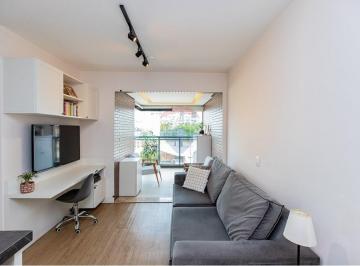 Apartamento · 43m² · 1 Quarto · 1 Vaga · Apartamento 43 metros reformado e mobiliado em condominio com lazer completo no Brooklin e 1 vaga de