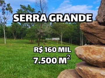 Rural · 7500m² · Chácara em Serra Grande com escritura por apenas R$ 160.000,00!!