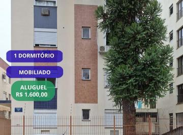 Fachada · Apartamento 1 dormitório, mobiliado, próximo a UFN e 6° Brigada em Santa Maria/R