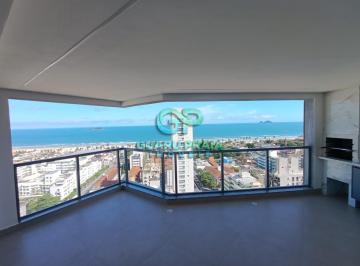 Apartamento · 114m² · 3 Quartos · 1 Vaga · Aluguel de Alto Padrão no Guarujá – Vista 360° para o Mar