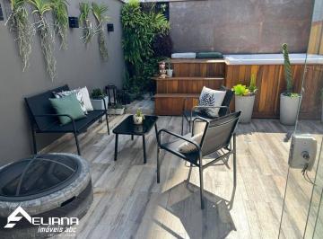 Apartamento · 262m² · 3 Quartos · 3 Vagas · Cobertura moderna com espaço gourmet e jacuzzi no B. Santa Maria - SAndré