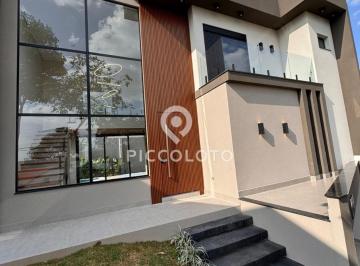 Casa · 215m² · 3 Quartos · 4 Vagas · Sobrado à venda em Campinas, Loteamento Caminhos de São Conrado (Sousas), com 3 suítes, com 215 m²