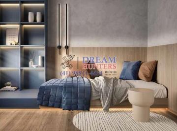 dormitorio · Studio de 26.2m² no bairro Portão, com 1 quarto e 1 banheiro
