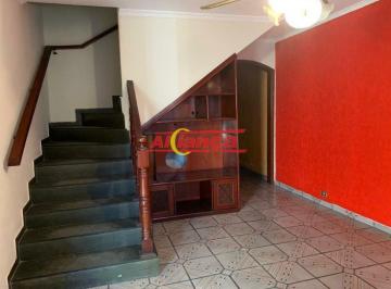 Casa · 140m² · 3 Quartos · 3 Vagas · Sobrado com 3 quartos sendo 1 suíte para alugar, 140m² - Cocaia - Guarulhos/SP por R$ 3.200,00