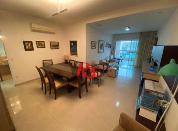 86659df346b270d1797804b994ff556d5ab7fd62 · Apartamento com 3 dormitórios à venda, 138 m² por R$ 2.100.000,00 - Embaré - Santos/SP