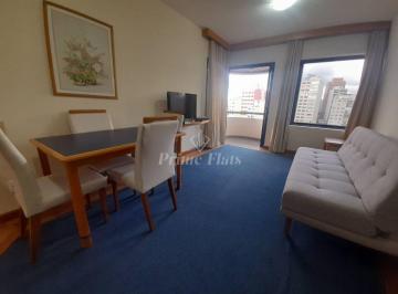 Apartamento · 42m² · 1 Quarto · 1 Vaga · Flat em Santa Cecília, São Paulo/SP de 42m² 1 quartos para locação R$ 3.800,00/mes