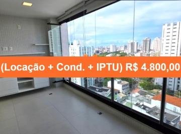 Foto 01 · Apartamento para locação na Graça em Salvador-BA: 1 quarto, 1 suíte, 1 sala, 1 banheiro, 1 vaga e 50