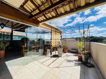 Apartamento · 160m² · 4 Quartos · 4 Vagas · Cobertura á Venda, 04 Quartos no Bairro Camargos - Belo Horizonte