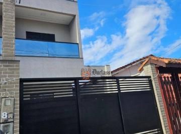 a86ed428ce143a657c6916388eee6fe89703cbe1 · Sobrado com 3 dormitórios à venda, 100 m² por R$ 570.000,00 - Maracanã - Praia Grande/SP