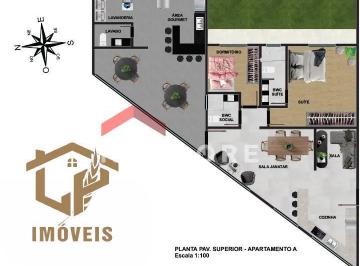 Apartamento · 340m² · 3 Quartos · 2 Vagas · Apartamento em  Rua Santos Dias, 55 - JD AURORA II SARANDI. - Floraí/PR
