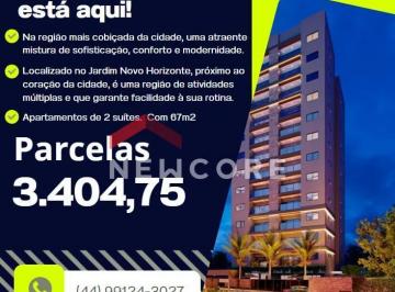 Apartamento · 66m² · 2 Quartos · 1 Vaga · Apartamento em Rua Paraíso - Vila Marumby - Maringá/PR