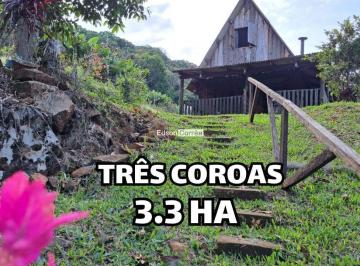 Rural · 3ha · 2 Quartos · Sítio à venda no bairro Zona Rural - Três Coroas/RS