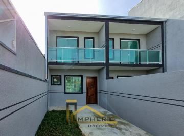 Foto 01 · Casa à venda em Curitiba-PR, Cidade Industrial: 3 quartos, 1 sala, 2 banheiros, 1 vaga, 88m²!