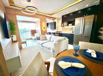 Apartamento · 59m² · 2 Quartos · 1 Vaga · Condomínio Família Vila Ema - Apartamento com Varanda Grill com 2 quartos sendo 1 suíte