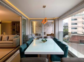 Apartamento · 255m² · 4 Quartos · 4 Vagas · Apartamento Mobiliado c/ ambientes integrados, 4 suítes e 255m² no Ecoville p/ Locação - Curitiba/Pr