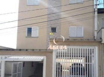 5713449e1839abf137e035c9b8dac56db3b8a0fe · Cobertura com 2 dormitórios à venda, 40 m²+ 40 m²  por R$ 345.000 - Jardim Progresso - Santo André/S