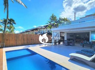 6761abe2559229b018ce9db82cf48a3e0250cd6b · Casa em condominio frente ao mar com 04 suítes, piscina privativa