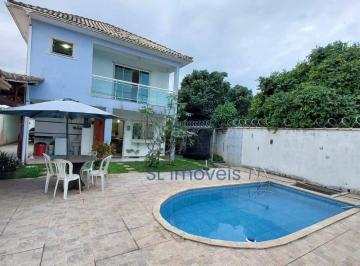 3e43aeb2c855cf1a65b07aa5bfa5c7528ca3c450 · Casa com piscina, 4 dormitórios à venda,  Jardim Bela Vista - Rio das Ostras/RJ