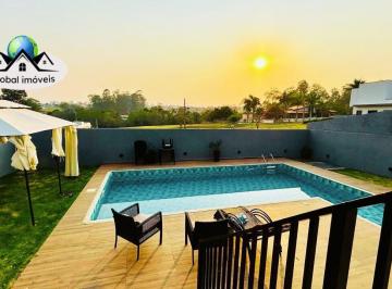 Casa · 195m² · 5 Quartos · 2 Vagas · Ninho Verde 1 - Sobrado com 5 Dormts - Piscina