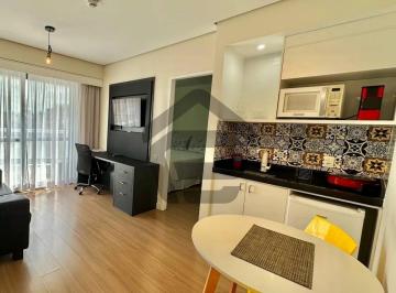 Apartamento · 35m² · 1 Quarto · 1 Vaga · Apartamento Mobiliado para Locação em Moema