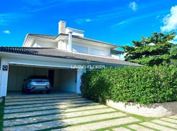 Casa · 381m² · 4 Quartos · Casa Á Venda 4 Quartos com Psicina, Condomínio Fechado, Cacupé - Florianópolis