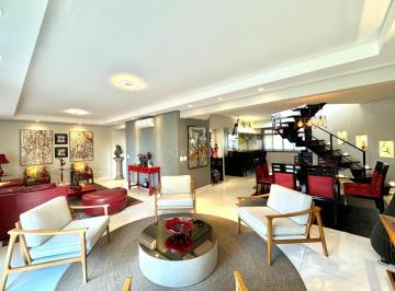 Apartamento · 355m² · 4 Quartos · 3 Vagas · Cobertura duplex, 03 Suítes, Área Gourmet com Chur