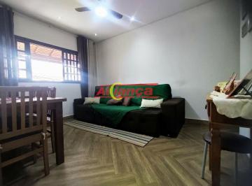 Casa · 98m² · 2 Quartos · 2 Vagas · Casa assobradada Cont.II- reformado, 2 quartos, sendo 1 suíte, 2 vagas, churrasqueira, financia.