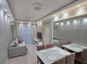 Apartamento · 59m² · 2 Quartos · 1 Vaga · Apartamento com 2 quartos, Vila Mathias, Santos - R$ 550 mil, Cod: 5746