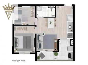 26a97373ab6c1562b76029fdfcf316939a3ca0e8 · Apartamento com 2 dormitórios à venda, 43 m² por R$ 299.000,00 - Vila dos Remédios - São Paulo/SP