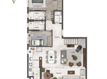 2933f5f9c8b95df3ed2d60dc4666b978a9a46fb0 · Cobertura com 3 suítes à venda, 164 m² por R$ 3.219.723 - Perdizes - São Paulo/SP