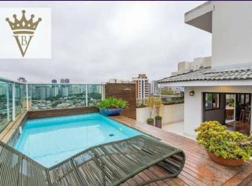 72d06207543d28c6206a64e928210aa91b14d760 · Cobertura com 4 dormitórios à venda, 285 m² por R$ 2.500.000,00 - Chácara Santo Antônio - São Paulo/