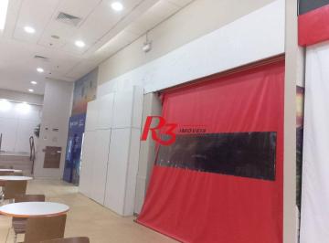 5598834c2d4740b9e120b6921c856400caca857b · Loja para alugar, 100 m² por R$ 12.000,00/mês - Gonzaga - Santos/SP