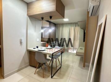 4fe6f6aa4b860496802e35e3512c9c7e2f55ad7d · Apartamento mobiliado com 1 quarto para alugar, 42 m² - Setor Oeste - Goiânia/GO