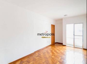 sala · Apartamento à venda, 64 m² por R$ 384.000,00 - Centro - Santo André/SP