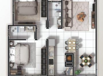 Apartamento · 65m² · 2 Quartos · 1 Vaga · Apartamento em Tabuleiro, Camboriú/SC de 65m² 2 quartos à venda por R$ 760.000,00