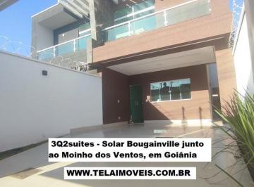 Casa · 125m² · 3 Quartos · 2 Vagas · Sobrado em Moinho dos Ventos, Goiânia/GO de 125m² 3 quartos à venda por R$ 599.990,00