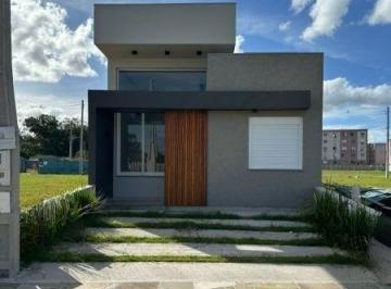 Casa · 80m² · 3 Quartos · 2 Vagas · Casa NOVA no Condomínio Jardins do Condado de 3 dormitórios e 2 vagas