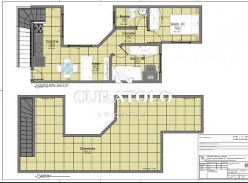 Apartamento · 76m² · 2 Quartos · 1 Vaga · EXCELENTE APARTAMENTO PARA INVESTIR COM 2 DORMS E VARANDA EM SANTO ANDRÉ/SP