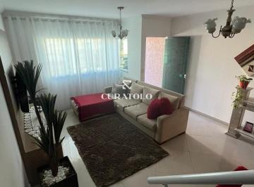 Casa · 189m² · 3 Quartos · 4 Vagas · Viva com conforto em Santo André: Belíssimo Sobrado com 3 Dorms, 4 Vagas e área gourmet com churrasq