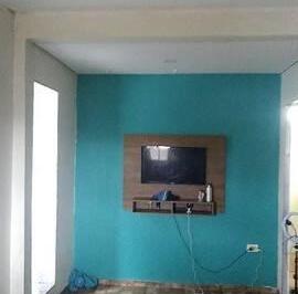 Casa · 125m² · 2 Quartos · 2 Vagas · Lindo sobrado com escritura no inamar não dá financiamento