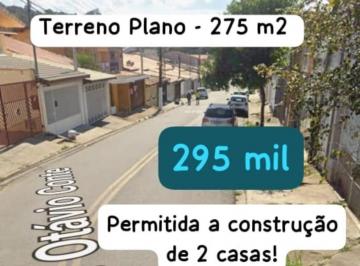 Terreno , Bragança Paulista · Jardim Califórnia (Santa Luzia) Excelente Terreno Plano com 275 m2