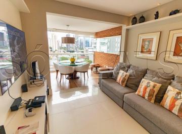 Apartamento · 61m² · 1 Quarto · 1 Vaga · Residencial alto padrão no Itaim, próximo a Av Faria Lima, Juscelino Kubitschek, shoppings e mercado