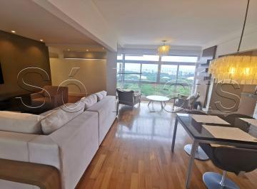 Apartamento · 134m² · 1 Quarto · 1 Vaga · Residencial Maria Eugenia, apto disponível para locação contendo 134m², 1 dormitório e 1 vaga.