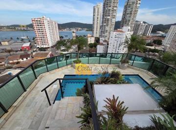 25eb69df190fa821c4c3e14bf0bc47c27adc4ab9 · Cobertura à venda, 600 m² por R$ 3.220.000,00 - Ponta da Praia - Santos/SP