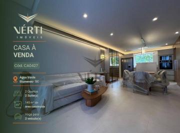 1ae8a61b9a6a8f1d6f23a3876e357110bbc1cb4b · Casa com 2 dormitórios à venda, 144 m² por R$ 850.000,00 - Água Verde - Blumenau/SC