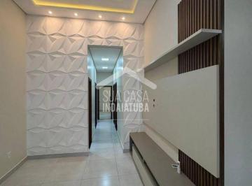 Casa · 108m² · 3 Quartos · 2 Vagas · Casa nova com móveis planejados a venda em condomínio fechado