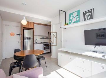 Apartamento · 36m² · 1 Quarto · 1 Vaga · Apartamento mobiliado com 1 suíte no bairro Rebouças!
