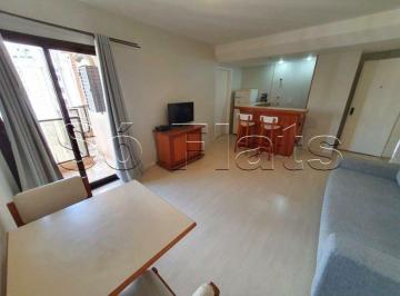 Apartamento · 45m² · 1 Quarto · 1 Vaga · EDIF PAULISTANIA - Flat Nos Jardins com 1 Dorm 45m² e 1 vaga.
